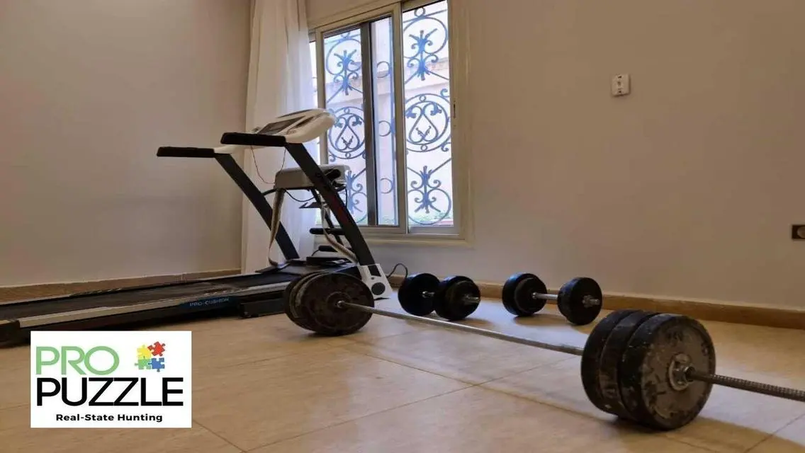 Modern Apartment for Rent Inside a Villa in New Cairo - Al Banafsaj 12