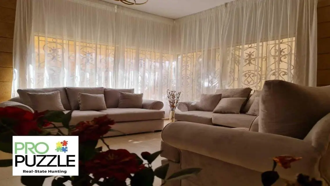 Modern Apartment for Rent Inside a Villa in New Cairo - Al Banafsaj 12