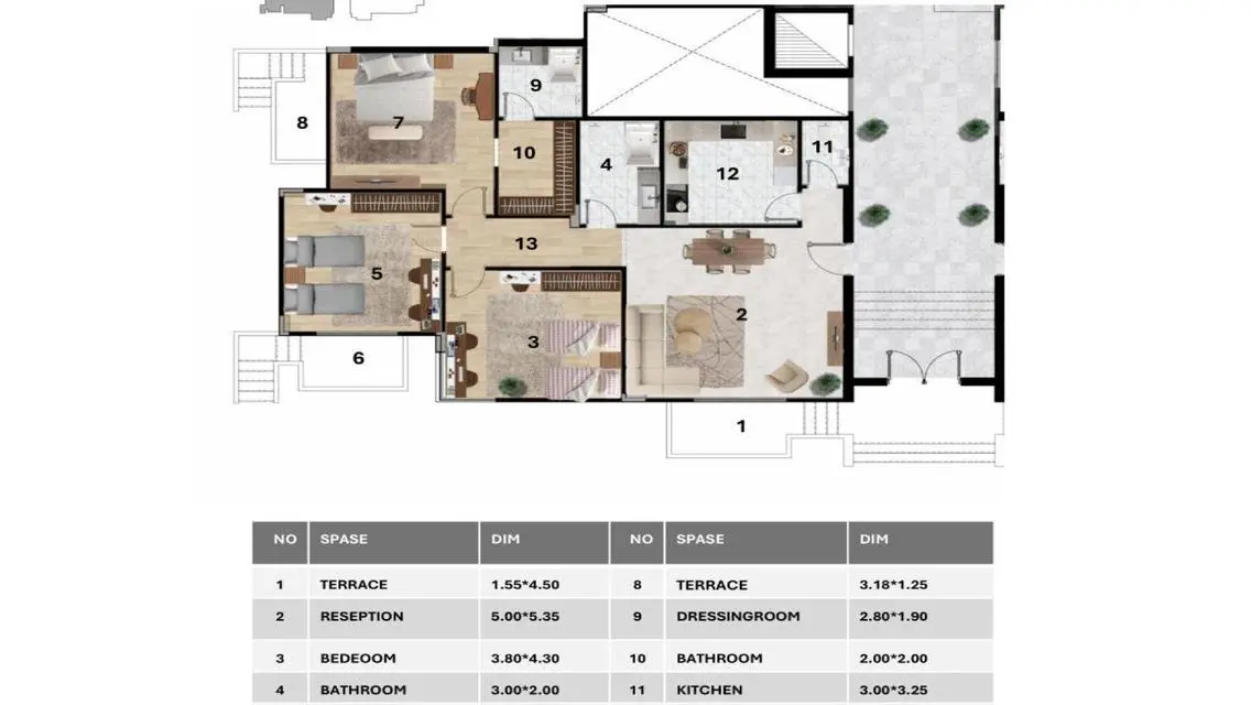 Luxury Apartment for Sale in a Modern Space