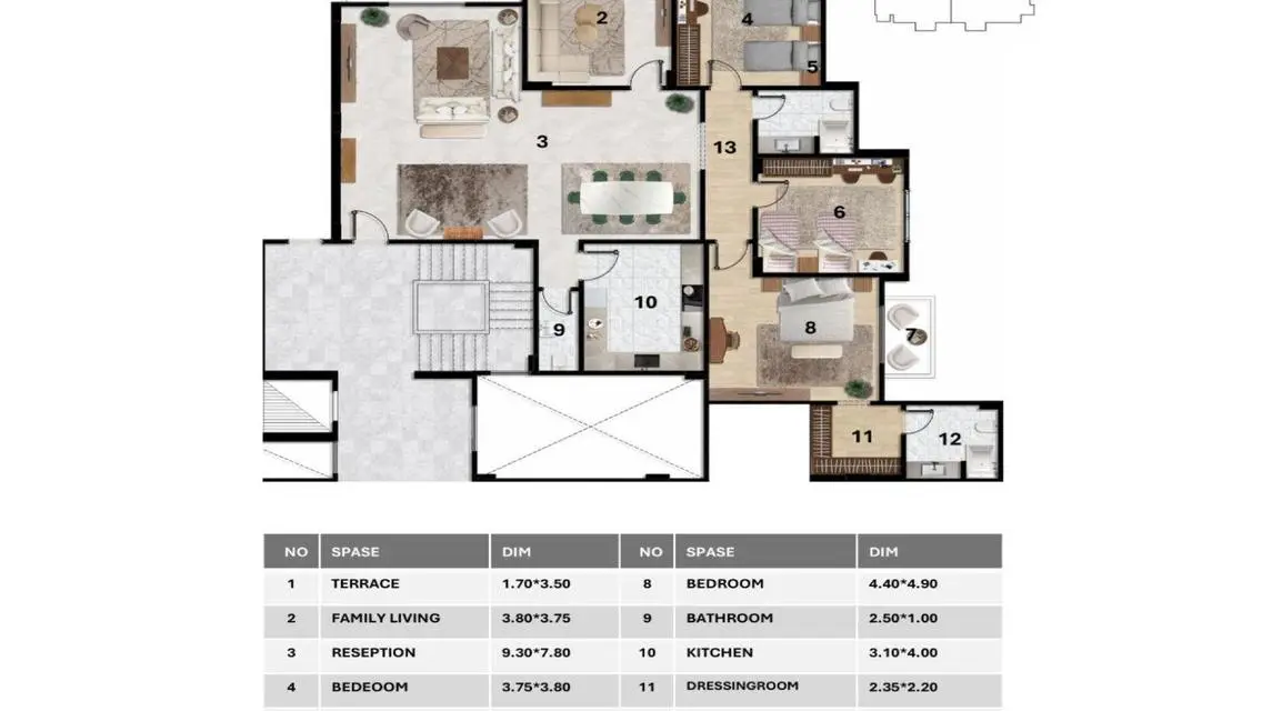 Luxury Apartment for Sale in a Modern Space