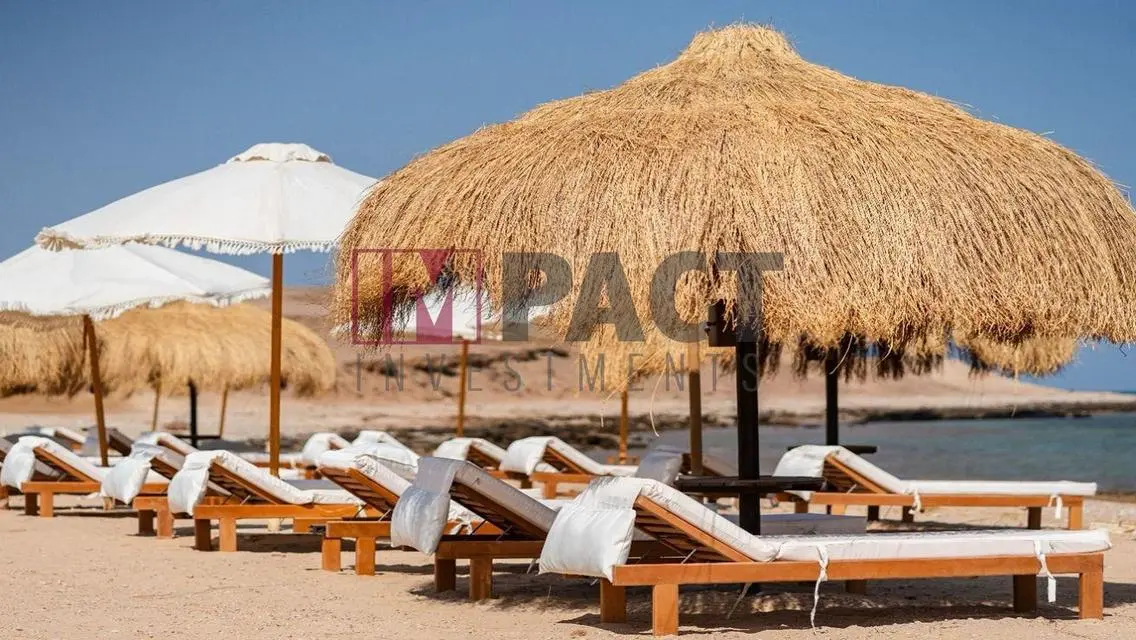 شاليه فخم في بوهو السخنة بإطلالة على البحر