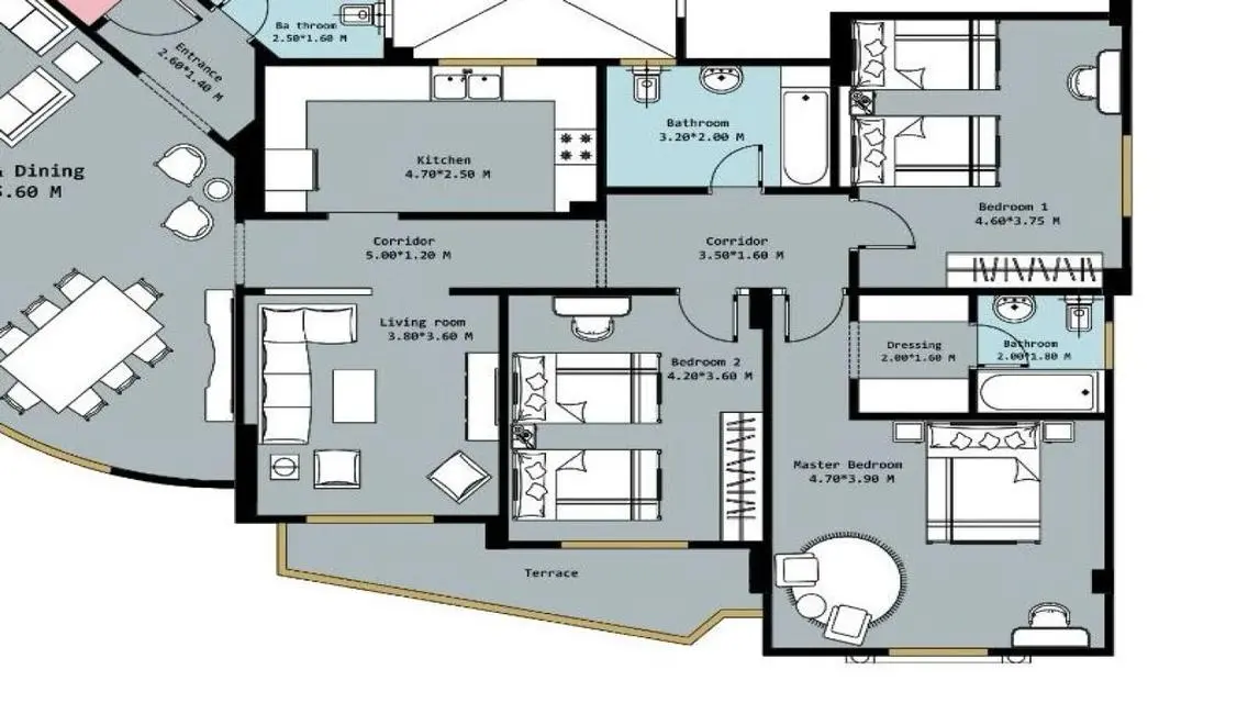 Luxury Apartment with Stunning Views at an Attractive Price