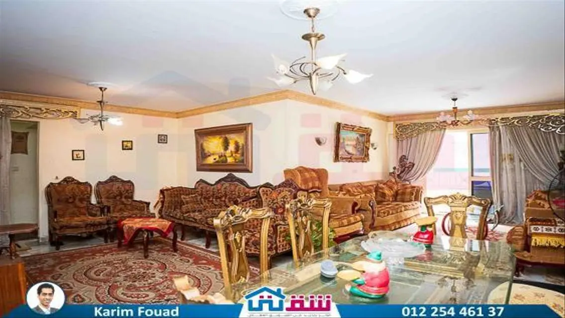 شقة فاخرة 3 غرف نوم بمساحة 2000 متر