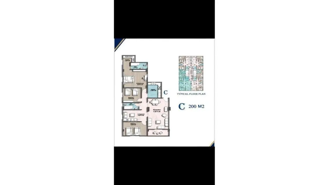Luxury Apartment for Sale - 200 sqm in the City Center