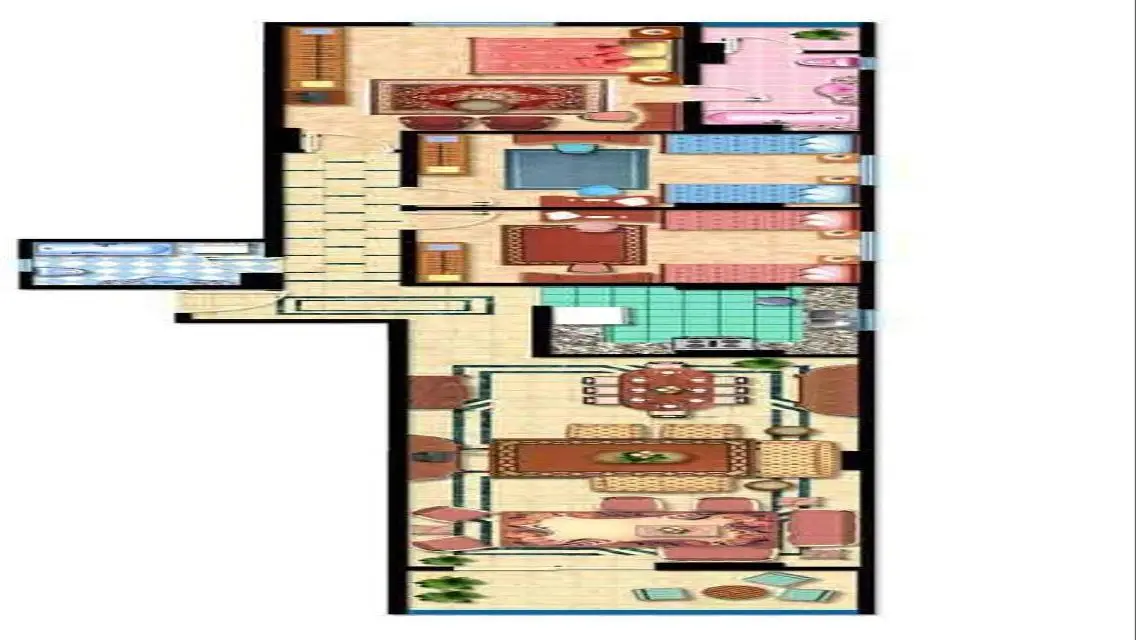 Luxury Apartment with Spacious Design