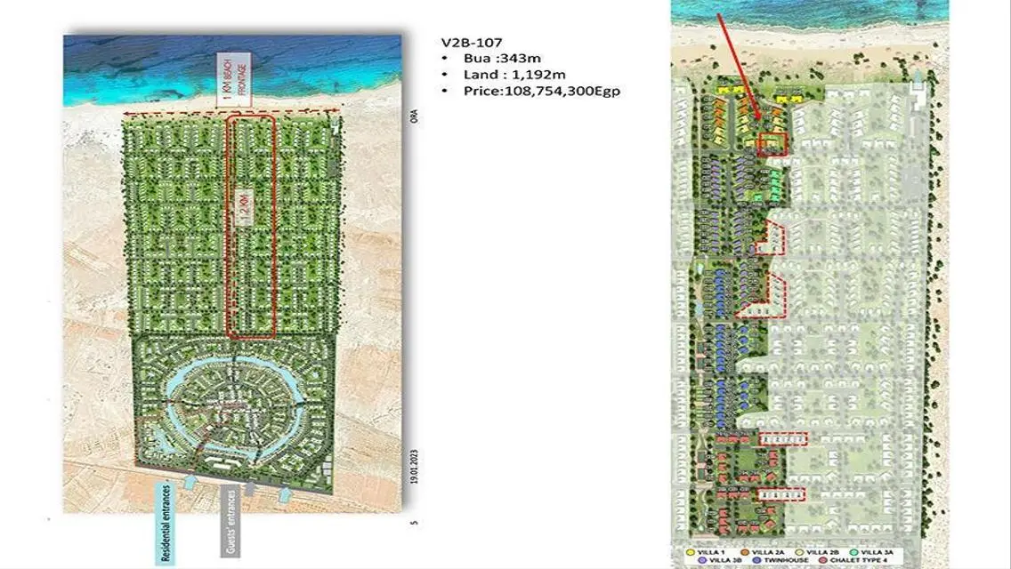 Hotel Chalet for Sale in Silversands - Full Sea View