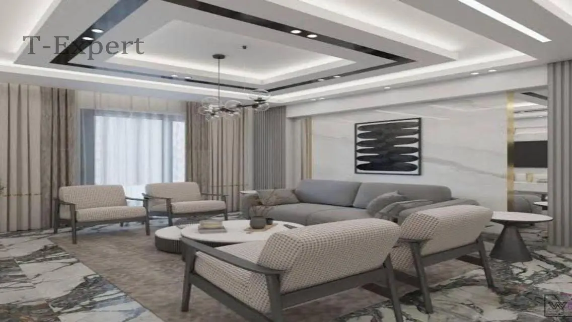 Luxury Apartment in Alexandria with Study Room and Balcony