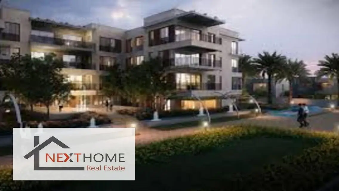 شقة فاخرة للبيع بحديقة خاصة ومسبح مشترك - Next Home