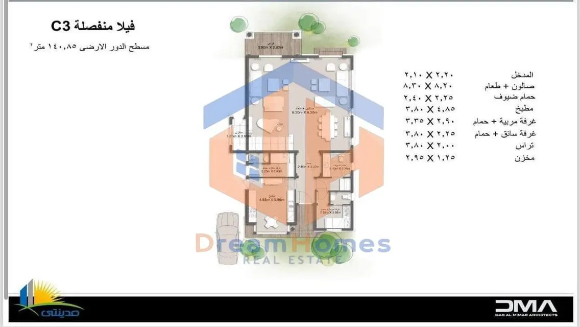 فيلا مستقلة فاخرة للبيع - C3-25