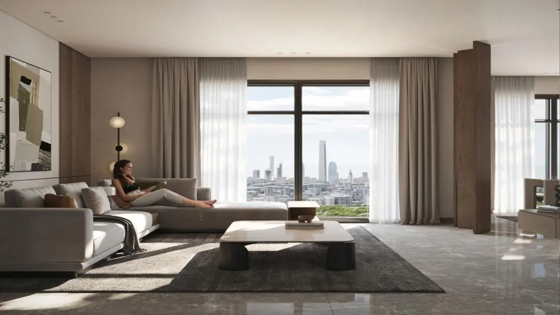 Luxury Apartment Overlooking a Landmark
