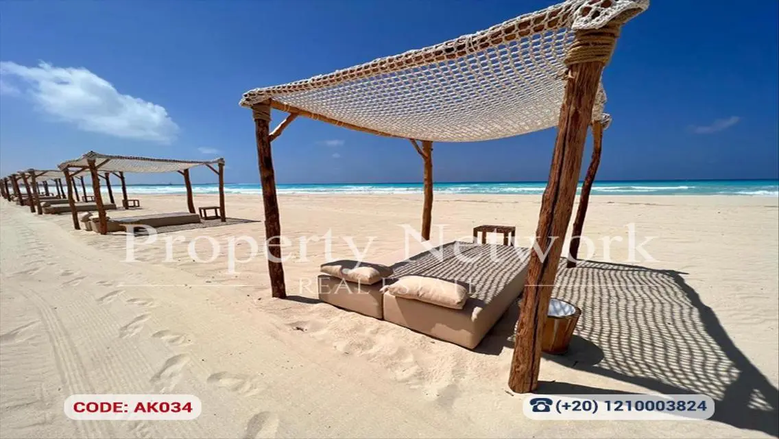 شقة فاخرة بتصميم عصري ومرافق فريدة