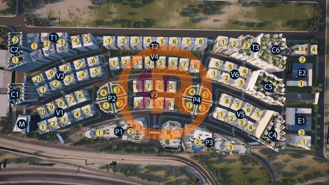 Luxury Apartment in Sky Club with Private Garden