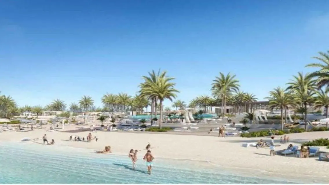 Villa Soul Emaar First row on cascading lagoon