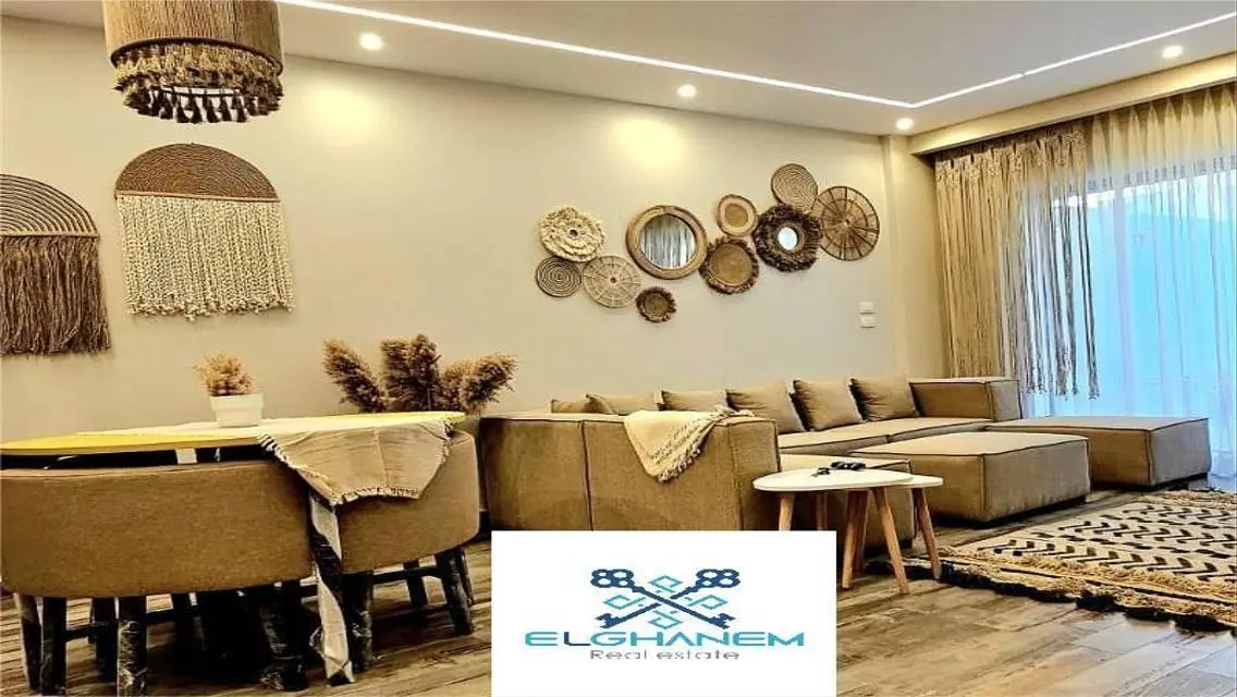 شقة فاخرة بمساحة 124 متر مع إطلالة رائعة