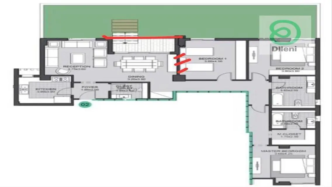 Luxury Apartment in Sodic Residence