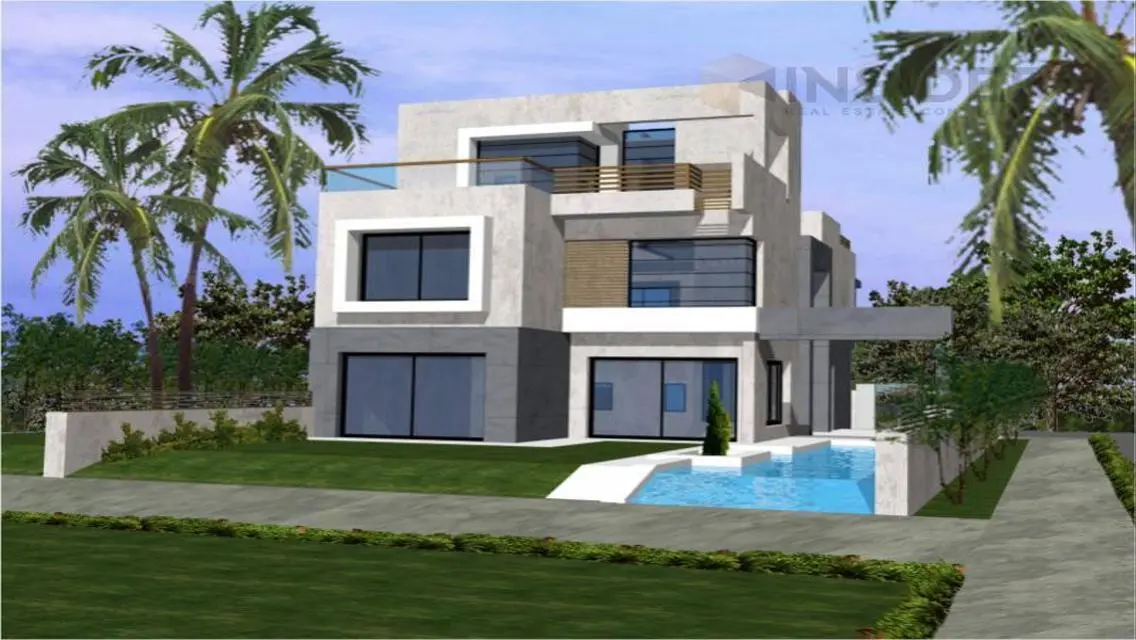 Luxurious Villa in Palm Hills with All Amenities