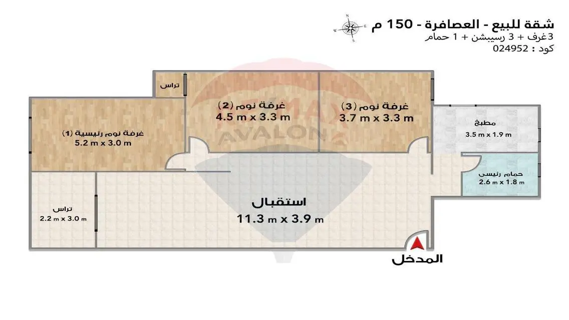Stunning Apartment for Sale in the City Center