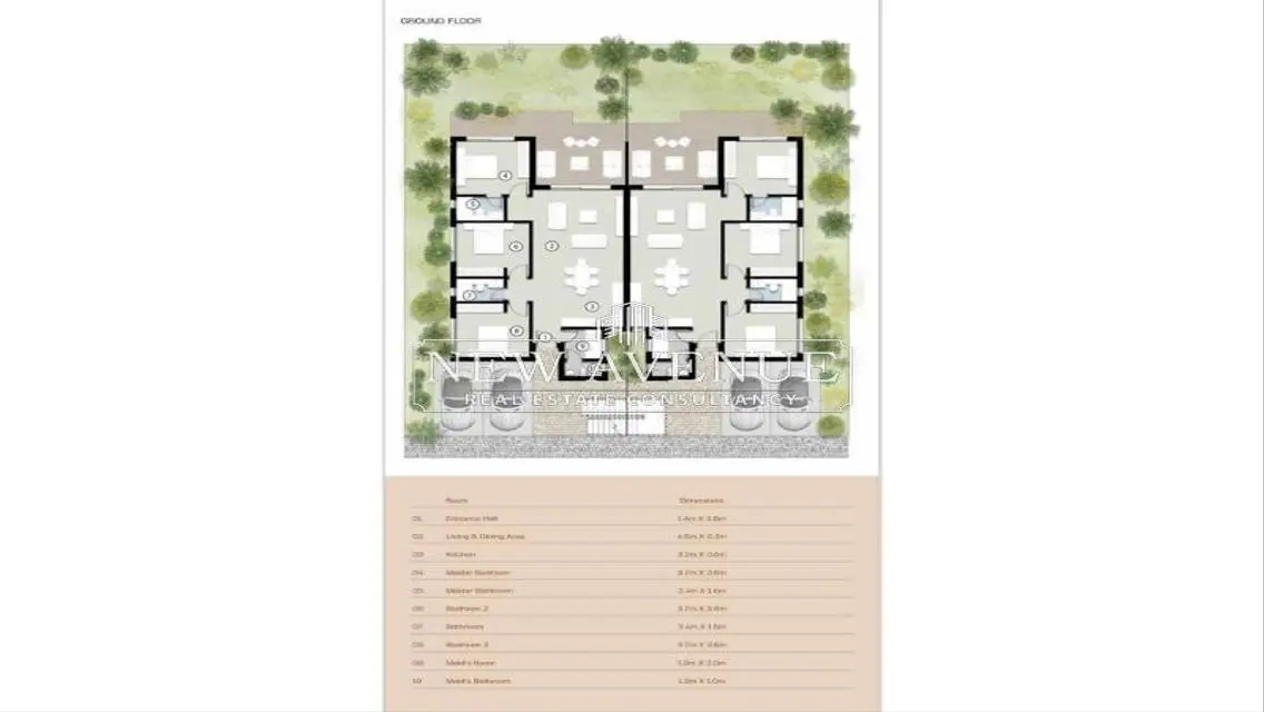 Luxury Apartment Overlooking a Landmark with Private Garden