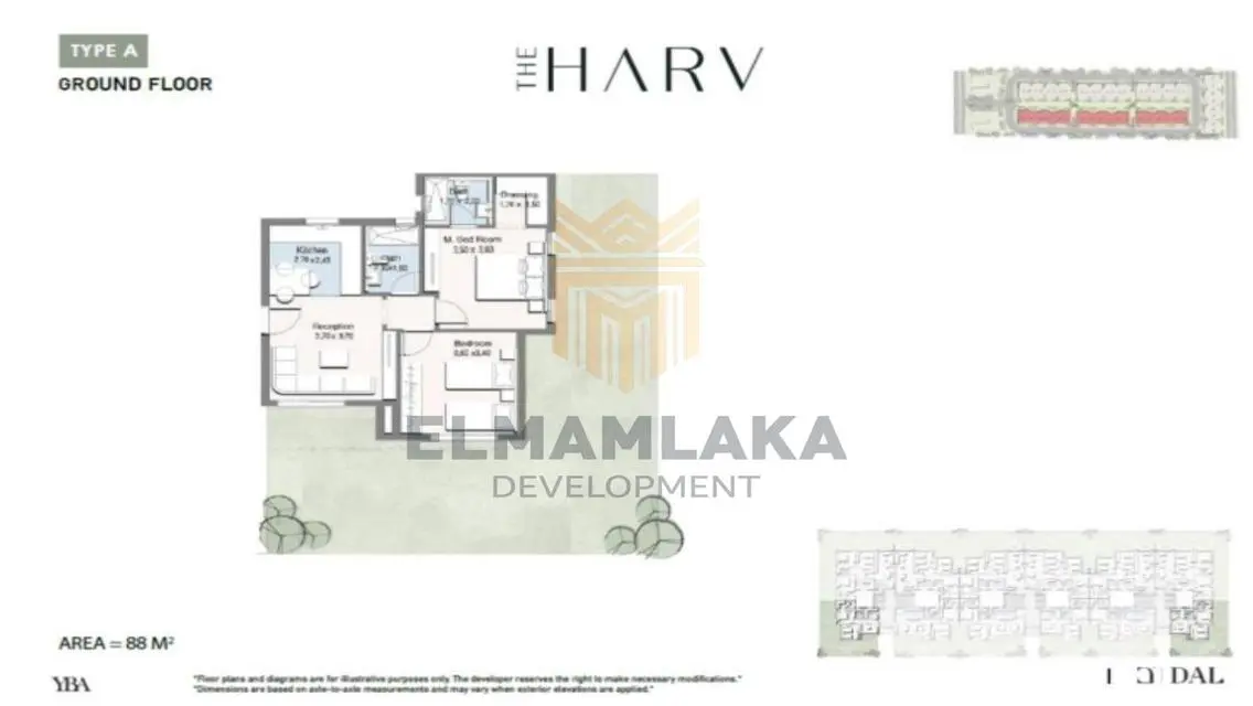 Luxury Apartment with 88 Square Meters