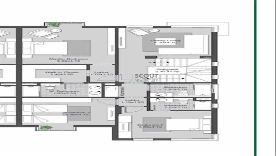 Luxury Villa with Private Garden and Maid's Room