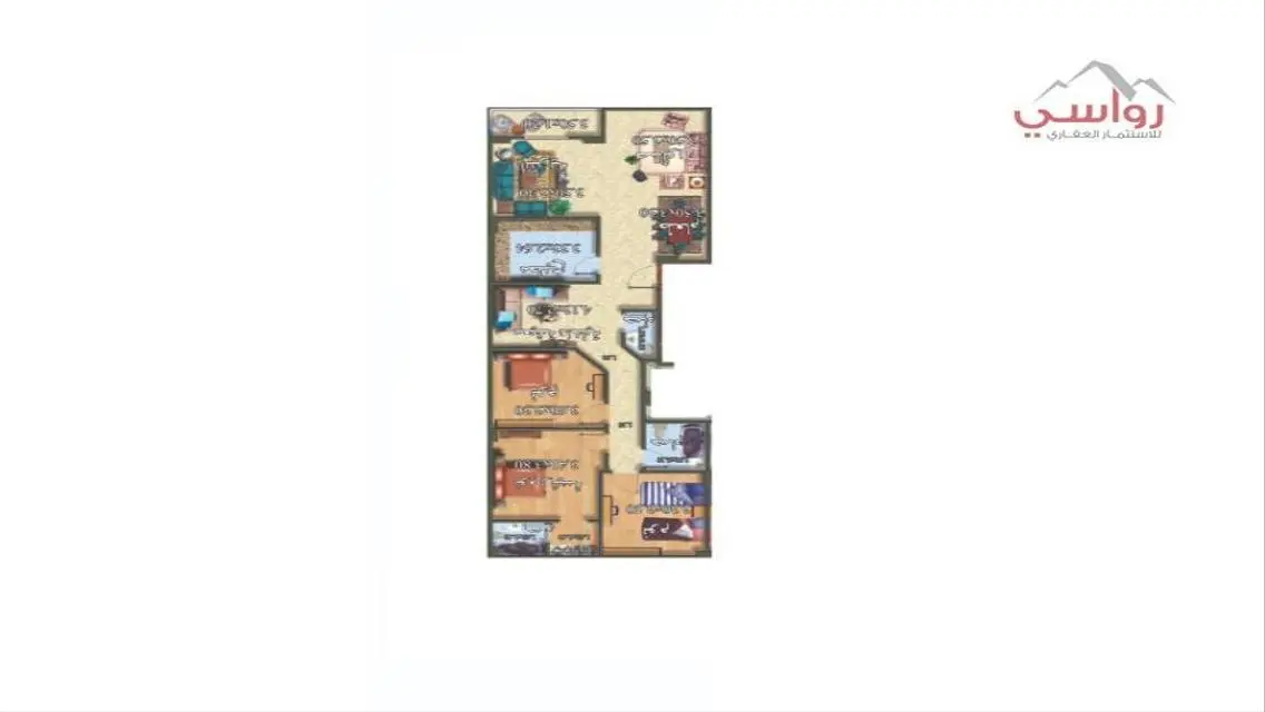 Luxury Three-Bedroom Apartment in the Heart of the City
