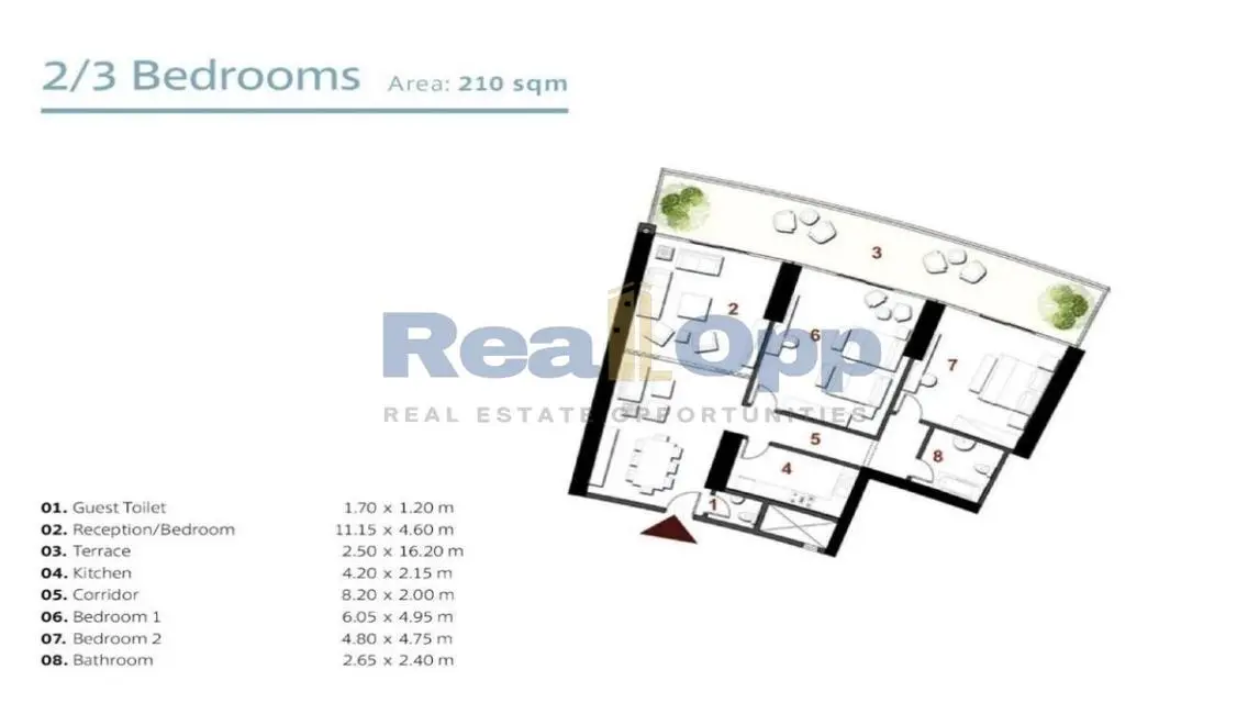 Fully Finished Apartment Alamein -Ready to deliver