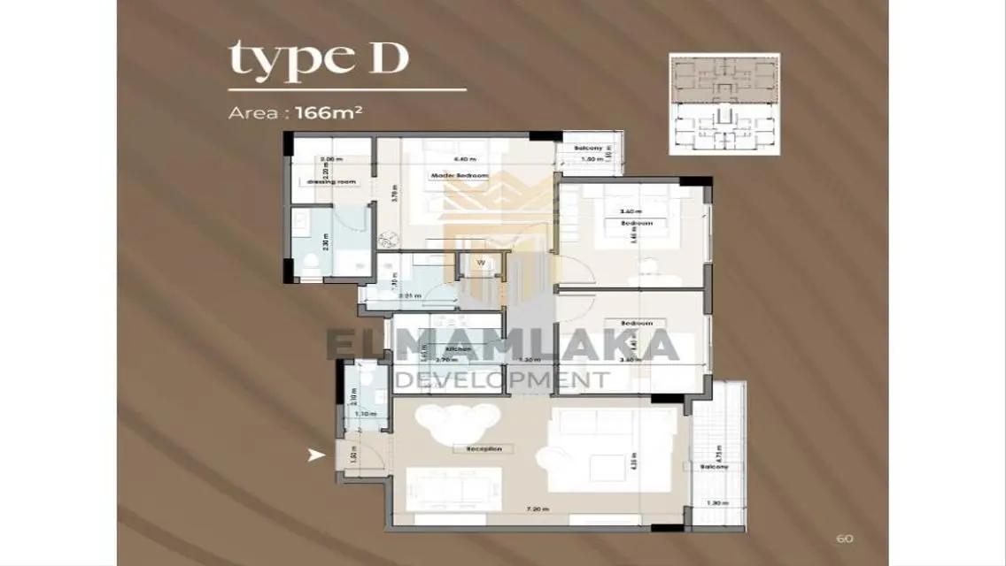 Apartment for Sale in Elysium Compound