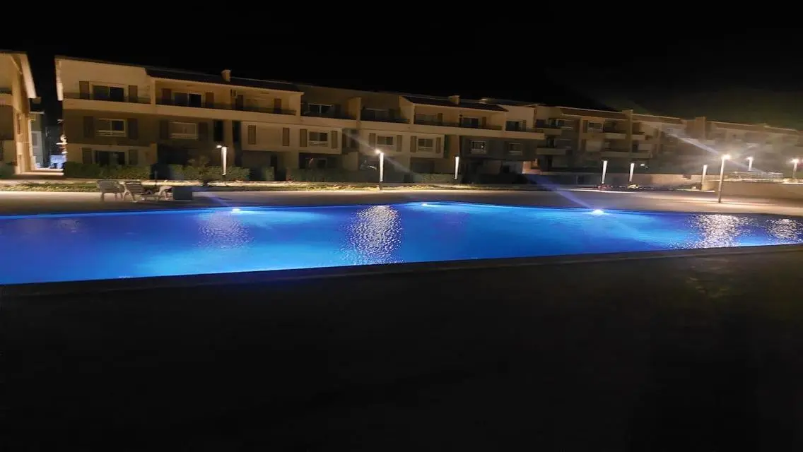 Chalet second floor, sea and pool view, delivered