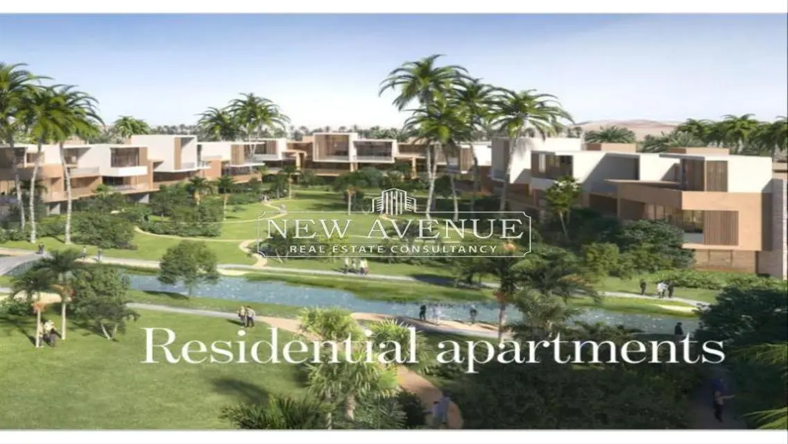 Apartmetn fully finished 2 bedrooms with installments
