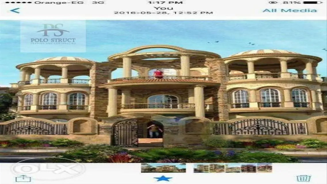 For sale Standalone villa semi-finished 1350m