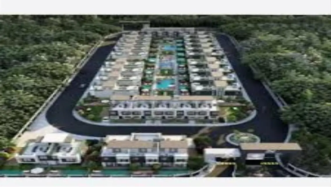 Twin house 226 m in a compound on the middle road