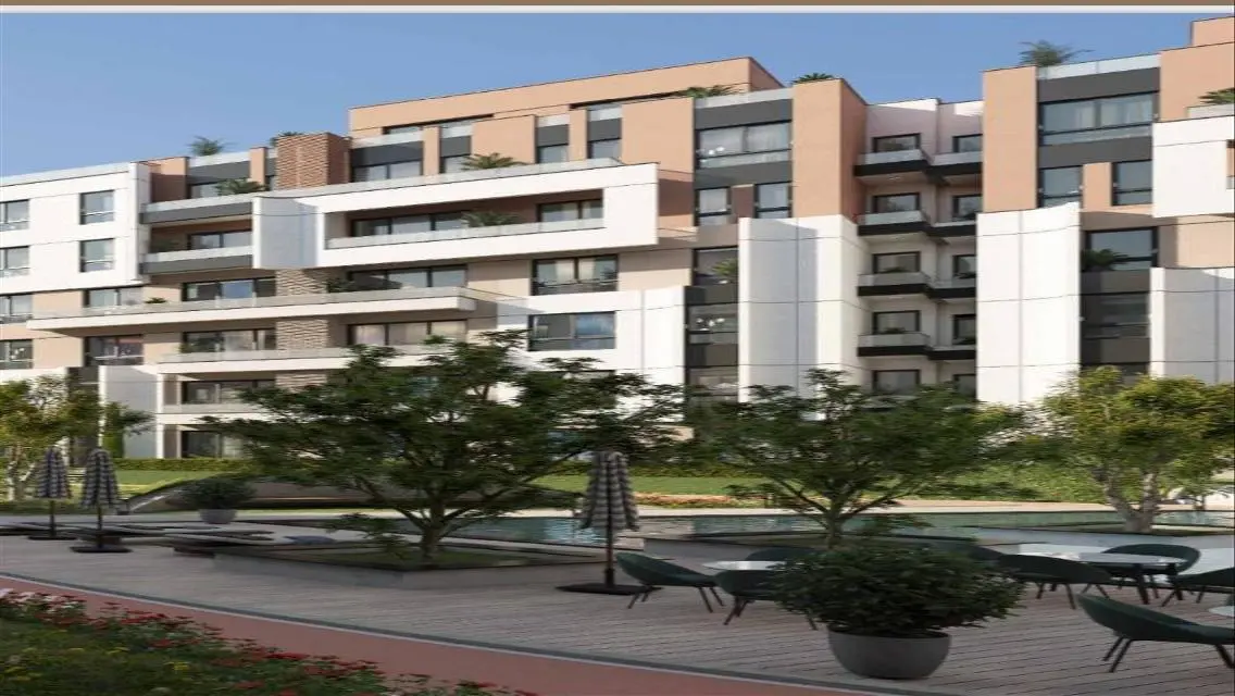158 sqm apartment in a premium compound in Al-Nuzh