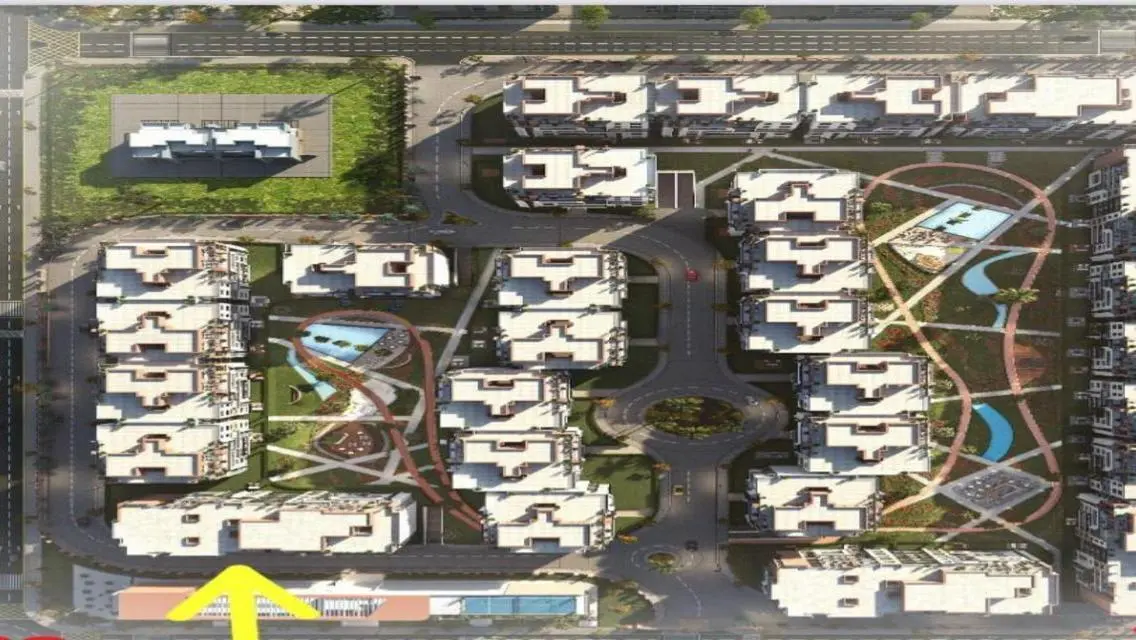 158 sqm apartment in a premium compound in Al-Nuzh