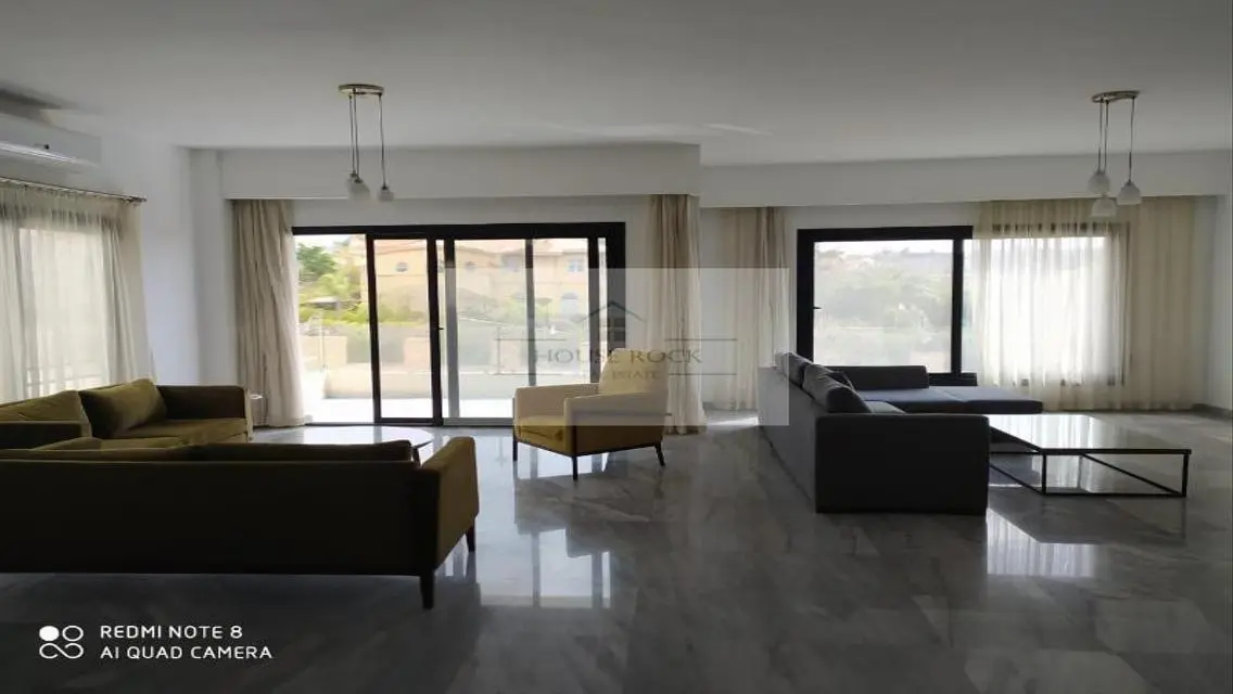 apartment for rent west golf semi furnished