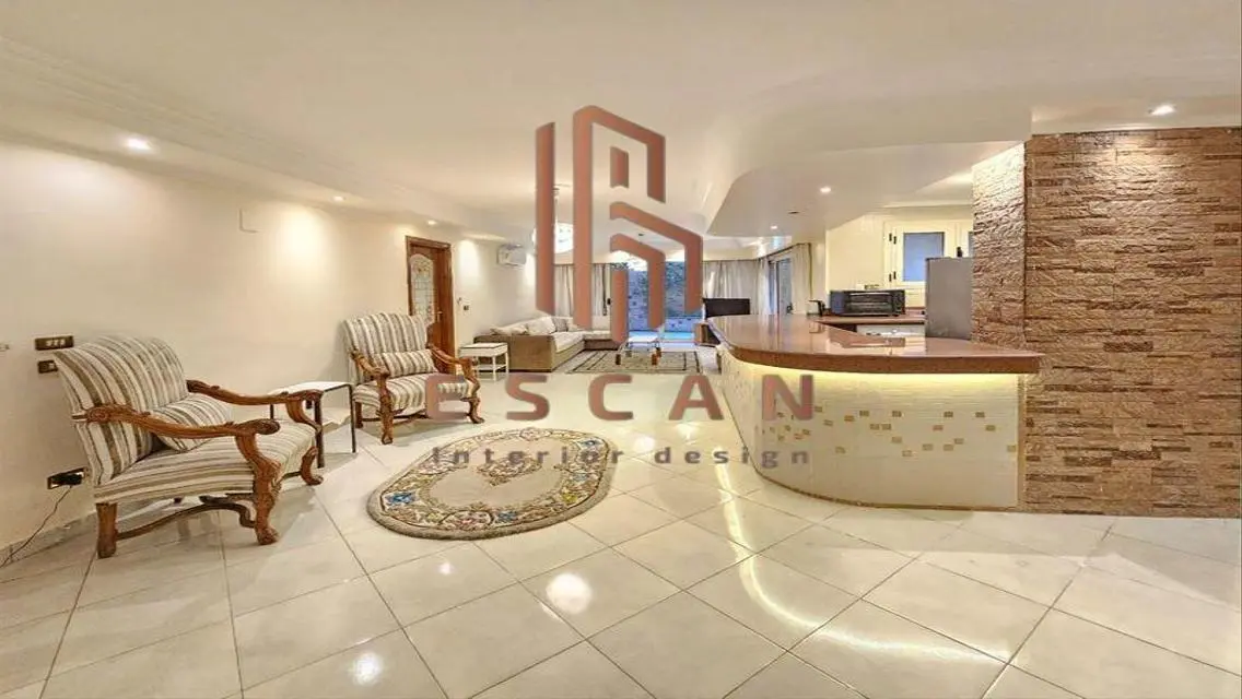 Furnished apartment for rent in a villa inAl Rehab