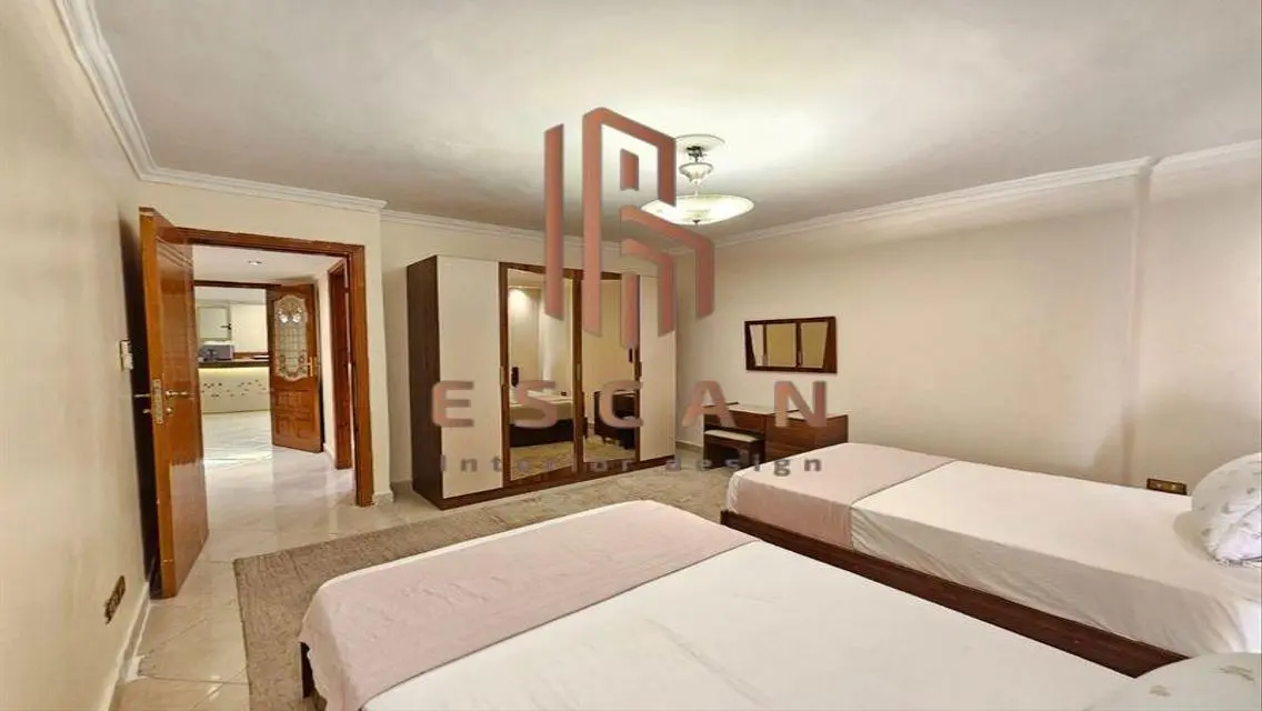 Furnished apartment for rent in a villa inAl Rehab