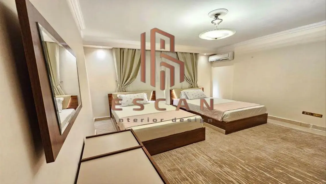 Furnished apartment for rent in a villa inAl Rehab