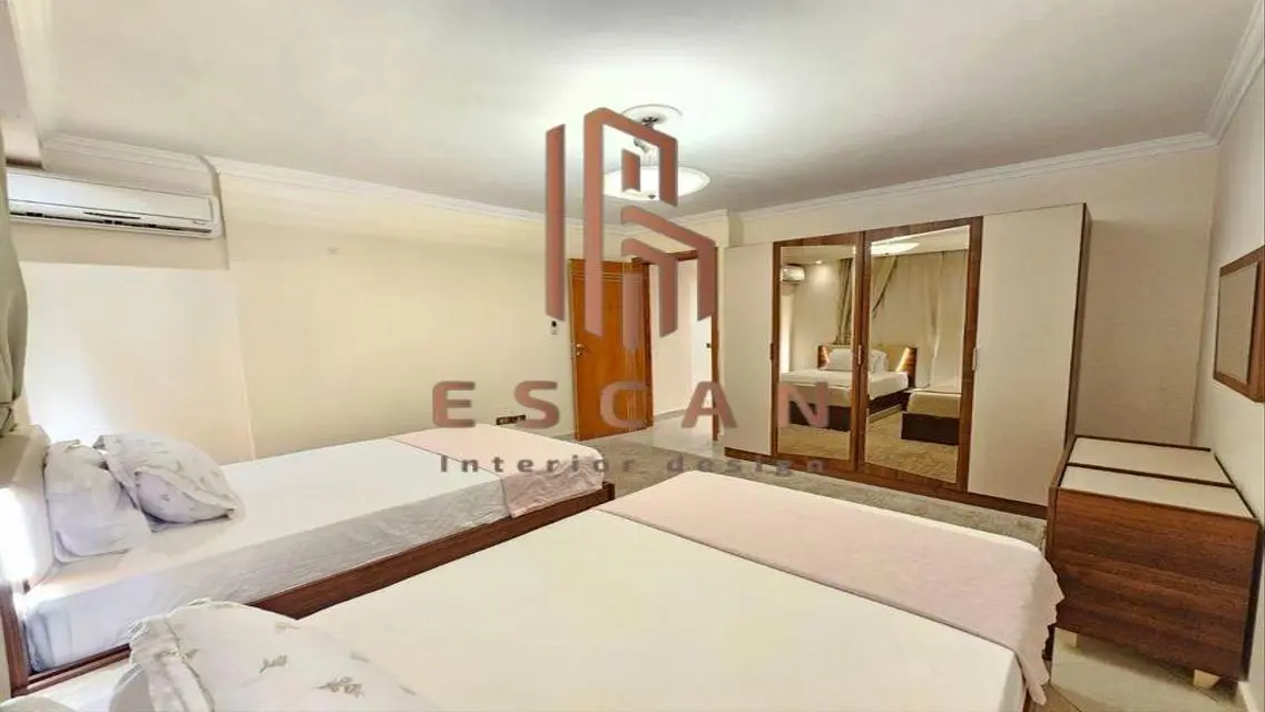 Furnished apartment for rent in a villa inAl Rehab