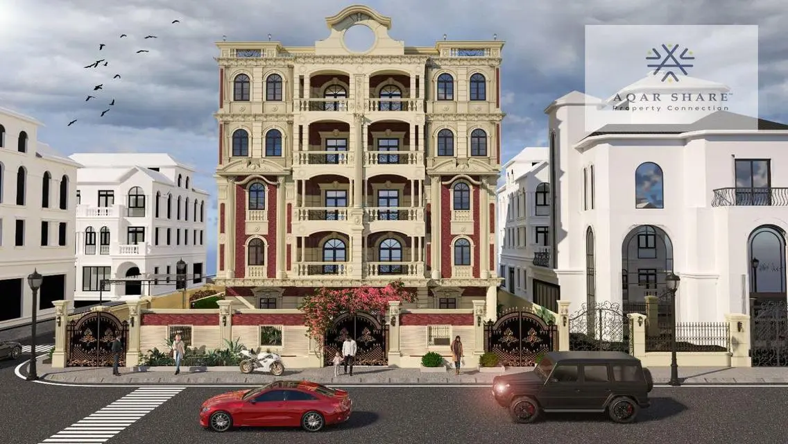 شقة 240 م لقطة على جاردن في النرجس عمارات