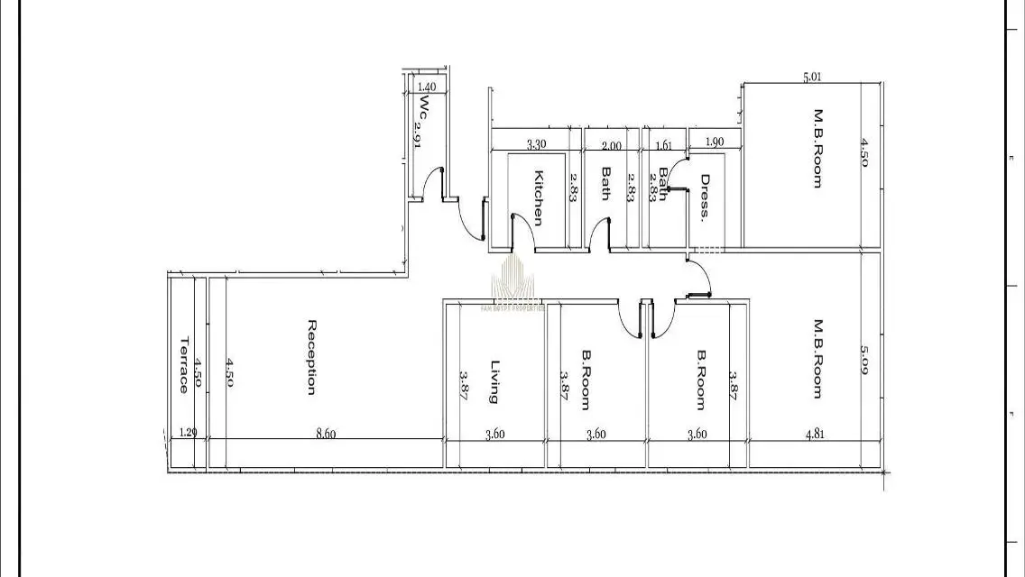 Apartment for sale in West Golf Extension new cair