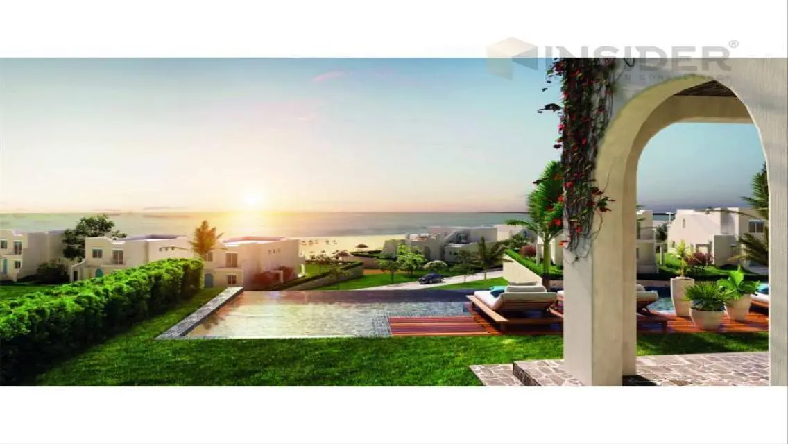 Corner unit with double view open view to the sea
