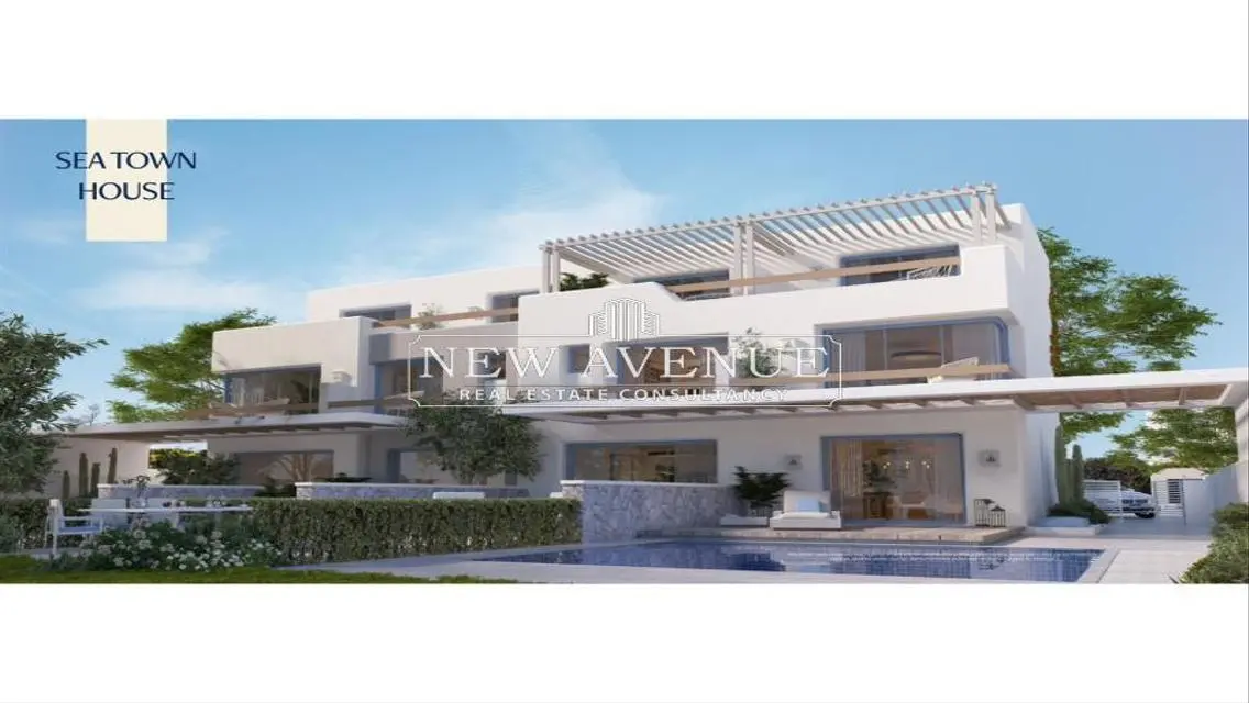 villa full sea view from garden - installments