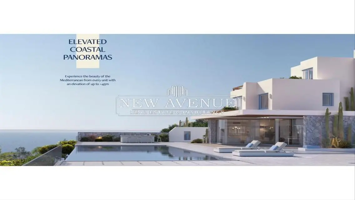villa full sea view from garden - installments