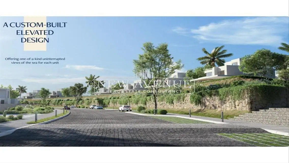 villa full sea view from garden - installments
