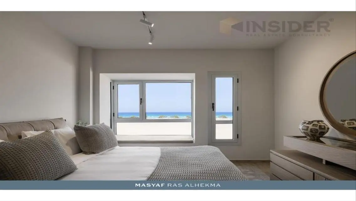 Chalet view lagoon for sale, Ras El Hekma, North C