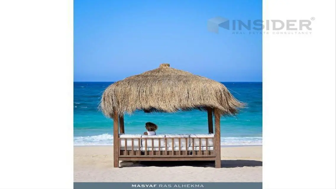 Chalet view lagoon for sale, Ras El Hekma, North C
