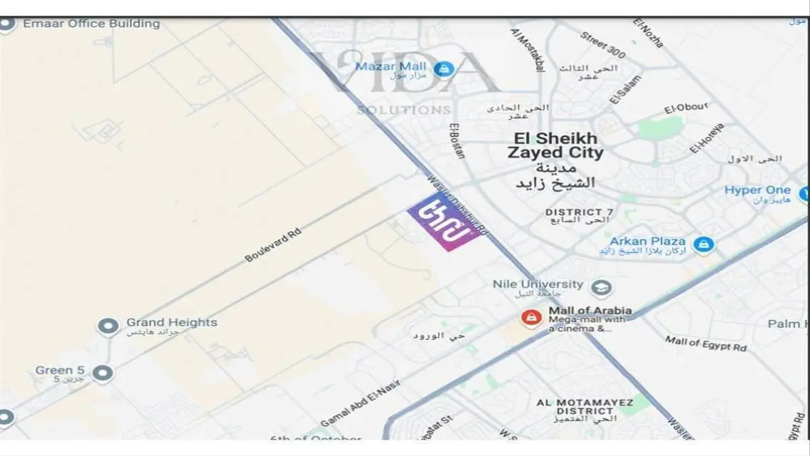 Thru Mall- best location on waslet dahshour -10%DP