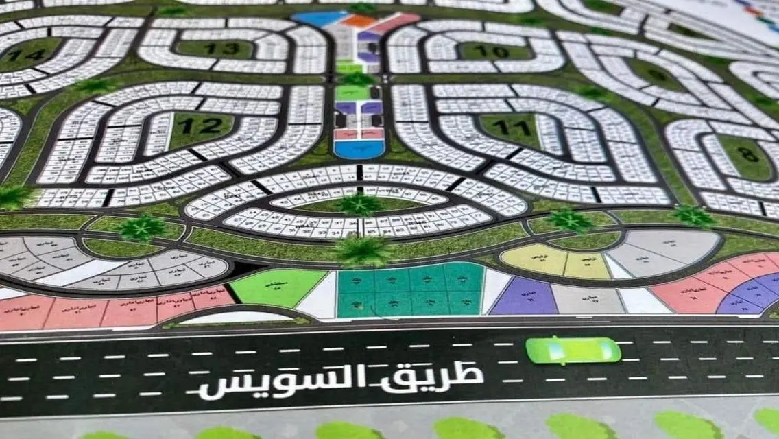 شقة  155 متر للبيع  فيو  جاردن  بجوار طريق  السويس