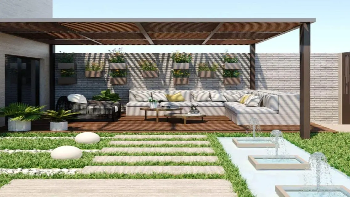 Ready-to-move-Apt. with garden finished in Zayed
