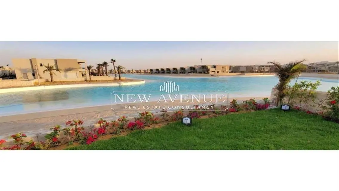Duplex overlooking lagoon In Azha North Coast